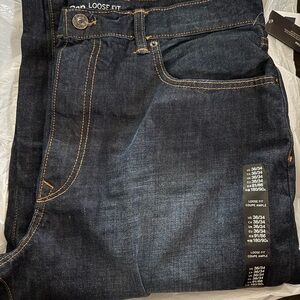 GAP Loose Fit Dark Indigo Jeans